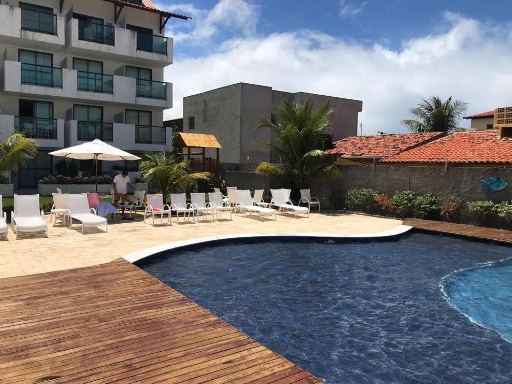 Laguna Beach Flat 101 Porto De Galinhas - Flat Terreo Com Saida Para Piscina Eksteriør billede